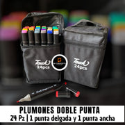 Plumones Touch Doble Punta 24 Pz