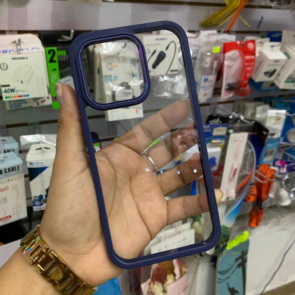 Funda Acrilico Borde Para Iphone 14 Pro