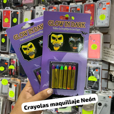 Maquillaje Haloween Neon