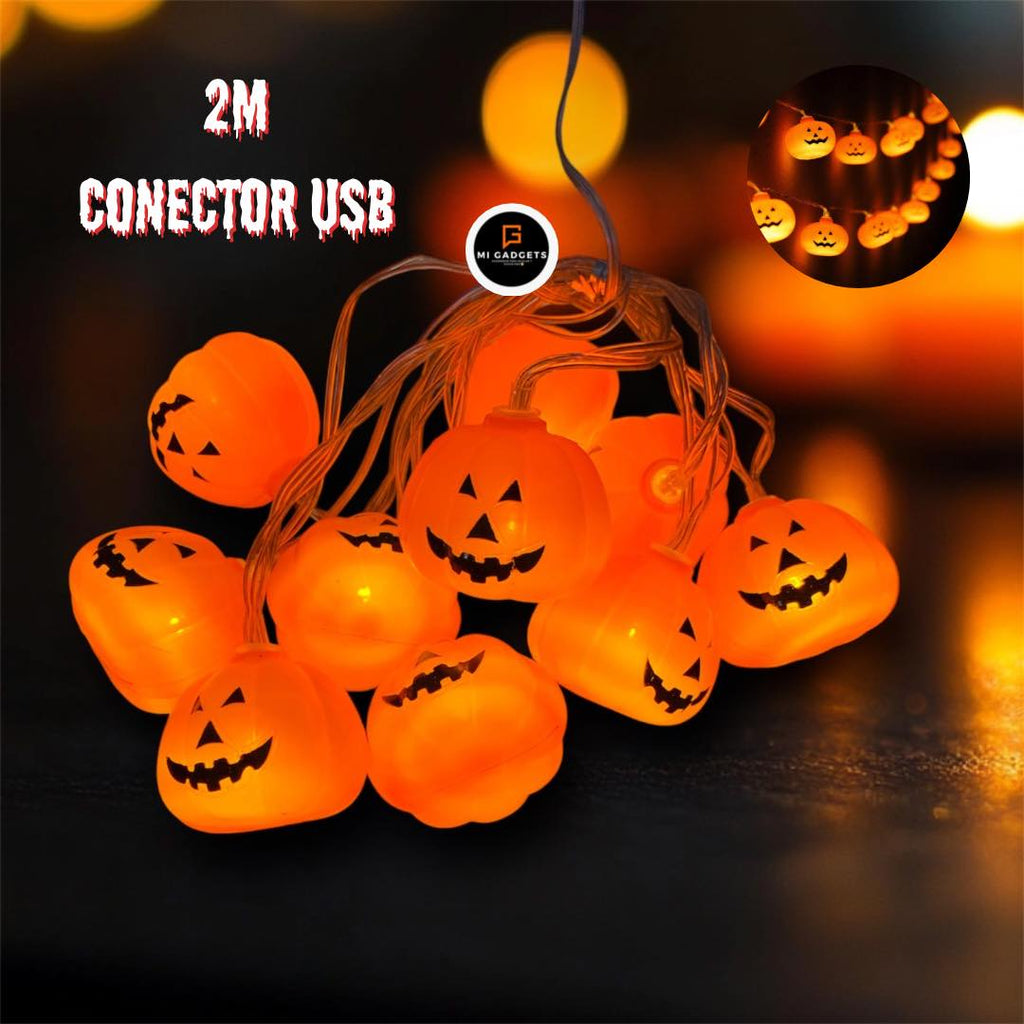 Guirnalda Diseño Halloween 2M Calabaza DNGD-05