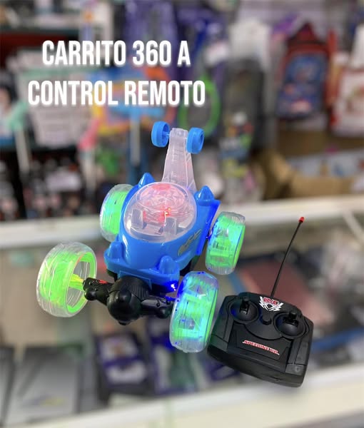 Carrito Coche 360 A Control Remoto 3048-7