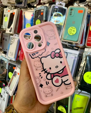 Funda Silicon Kitty Para iPhone 14 Pro