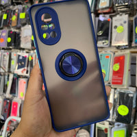 Funda Uso Rudo Anillo Mate Para Huawei Nova 8