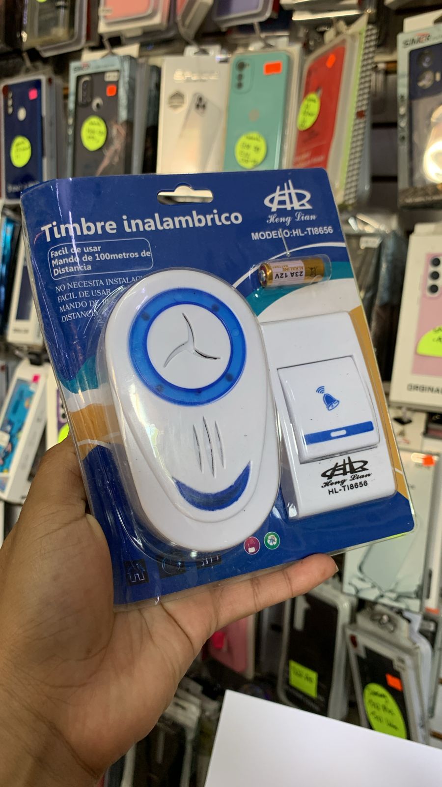 Timbre inalambrico 100M HL-TI8656