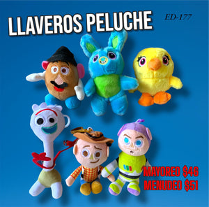 Llaveros Peluche ED-177 Toy Stor