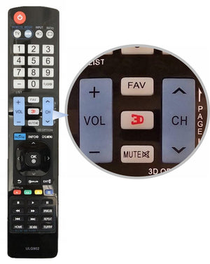 CONTROL REMOTO UNIVERSAL PARA TV SMART TV ULG-902