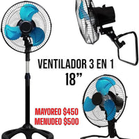 Ventilador 3 En 1 18''