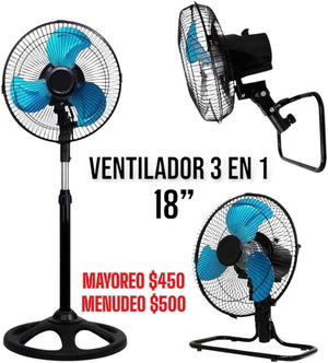 Ventilador 3 En 1 18''