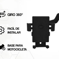 Base Soporte De Celular Para Moto BA-M92