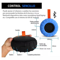 Bocina Bluetooth RGB contra agua MOREKA-407