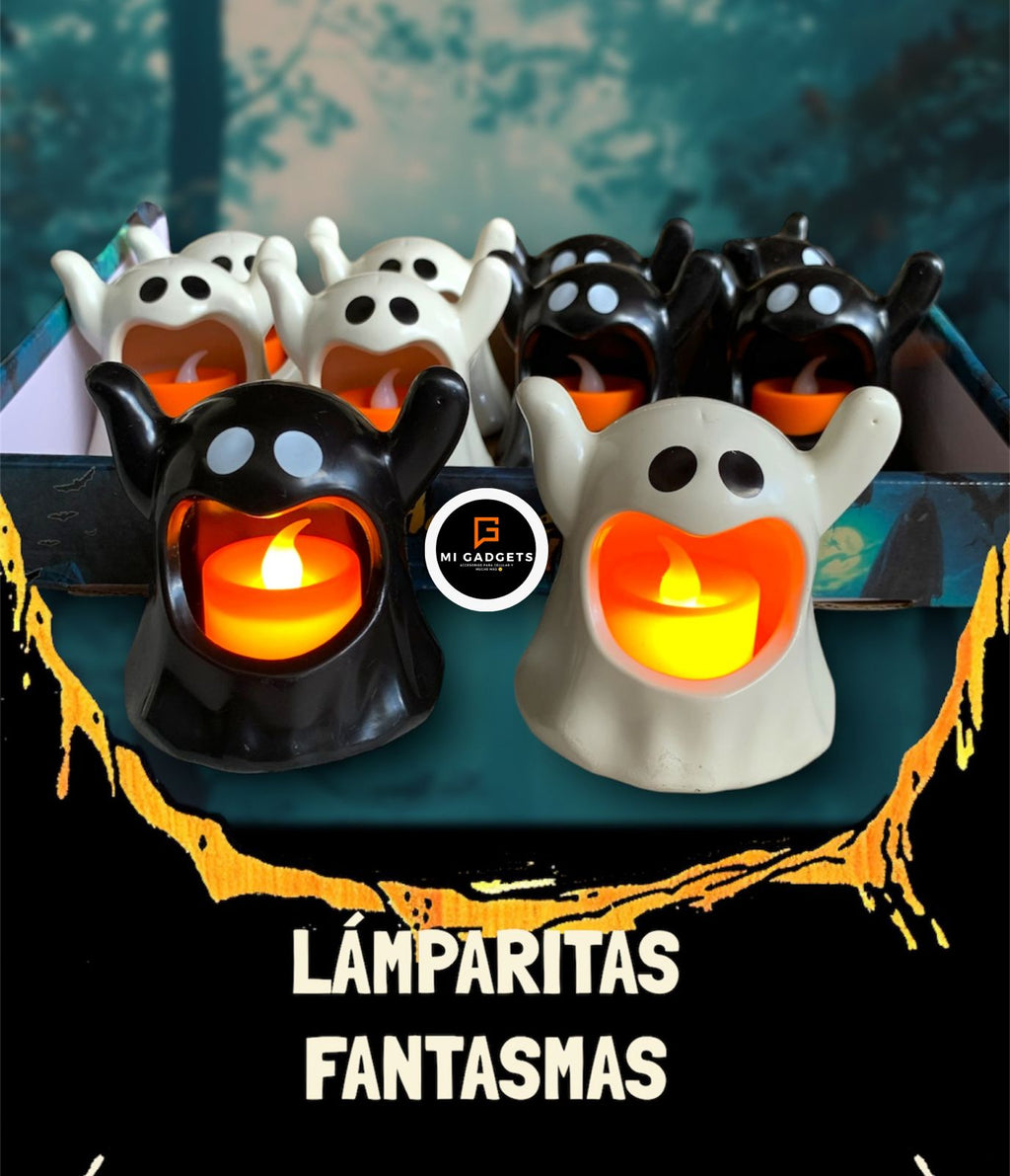 Lampara Diseño Fantasmita Haloween