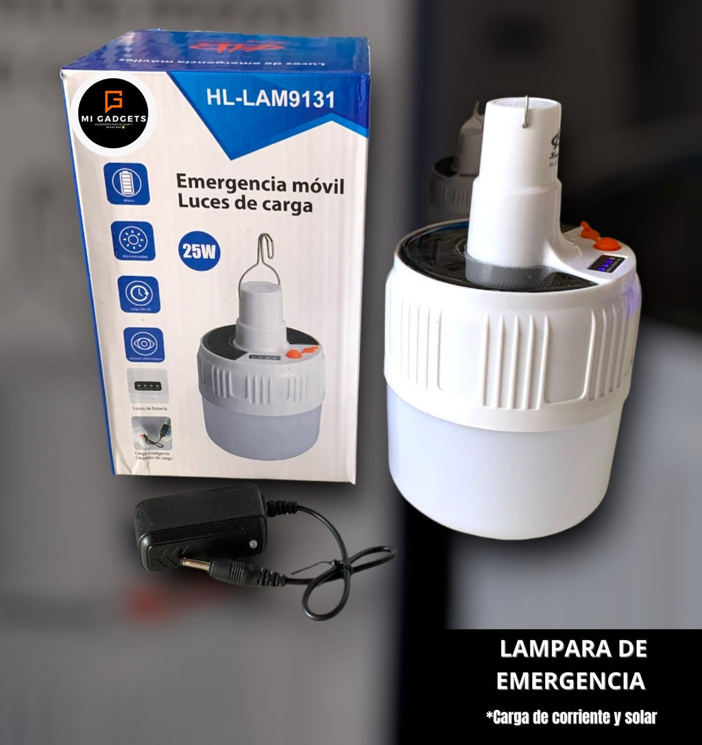 Lámpara De Emergencia Recargable 25W HL-LAM9131