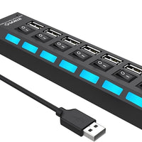 Hub con 7 puertos usb