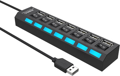 Hub con 7 puertos usb