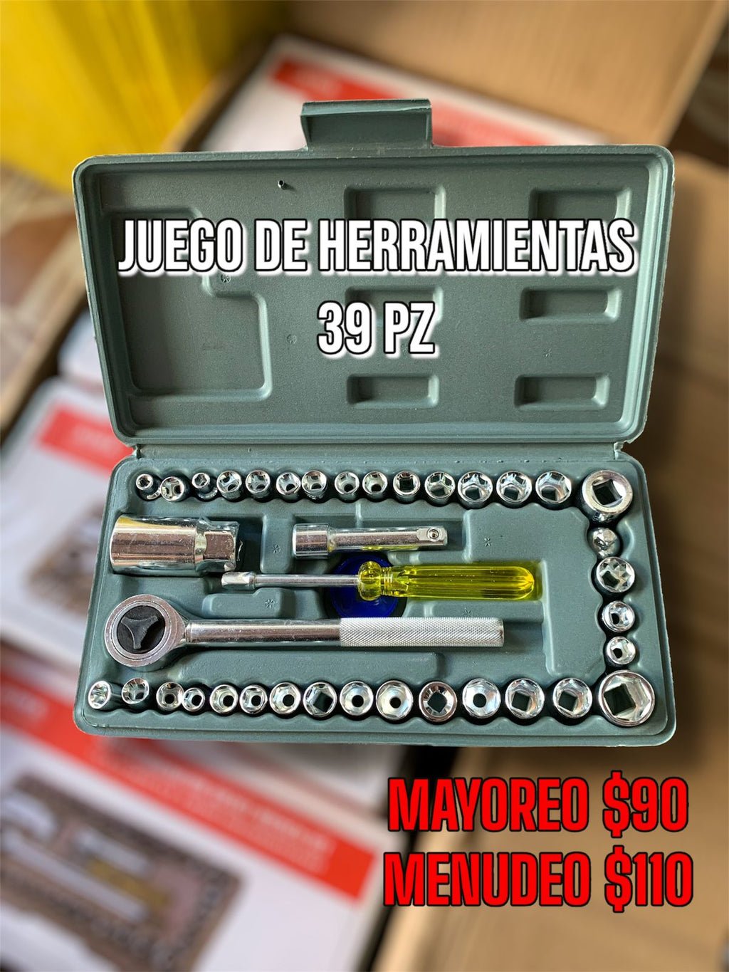 Set De Herramientas 39 pz