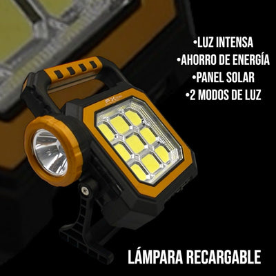 Lampara Recargable Solar LED-8030