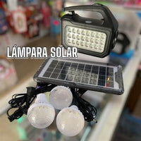 Lampara Solar Sistema De Iluminación Solar MOR-7PRO