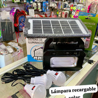 Lampara Solar Sistema De Iluminación Solar MOR-8080