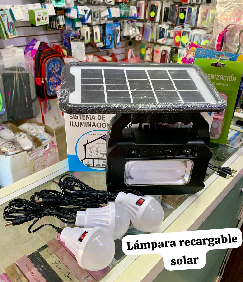 Lampara Solar Sistema De Iluminación Solar MOR-8080