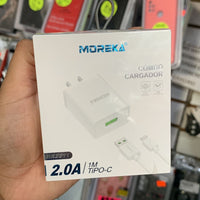 Cargador Moreka Tipo C 2.0 MR2611