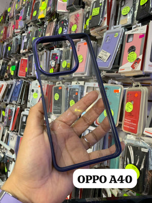 Funda Acrilico Borde Para Oppo A40