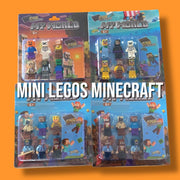 Juego Set Mini Legos Minecraft