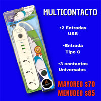 Barra Multicontacto CHA-01UC