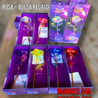 Rosa + Bolsa Regalo