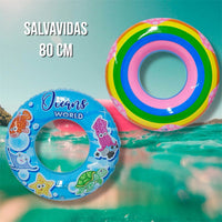 Salvavidas Con Diseño Infantil 90CM