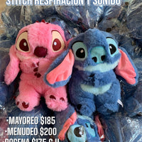 Peluche Stitch Con Respiración Y Sonido Relajante