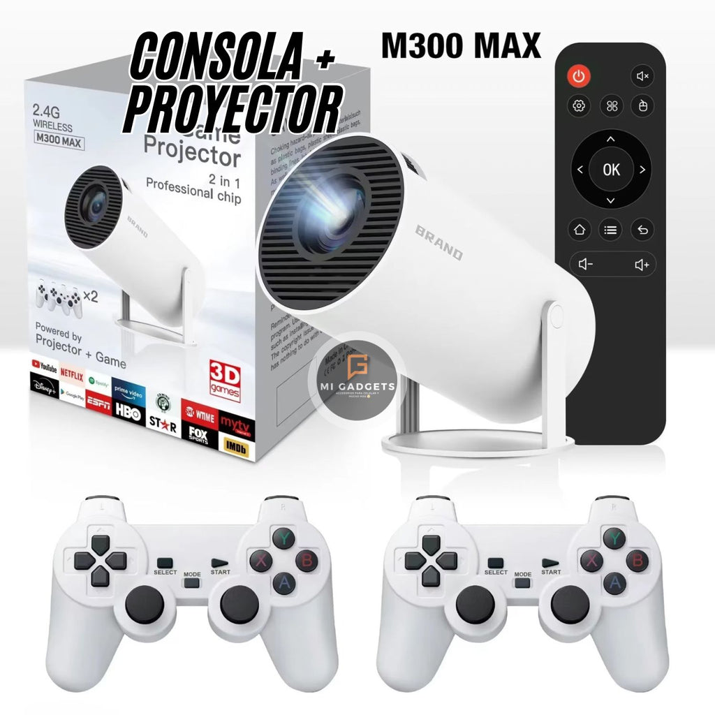 Consola + Proyector M300 MAX