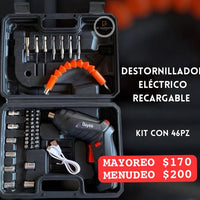 Destornillador Electrico Recargable Desarmador 47PZ