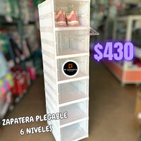 Zapatera Plegable 6 Niveles