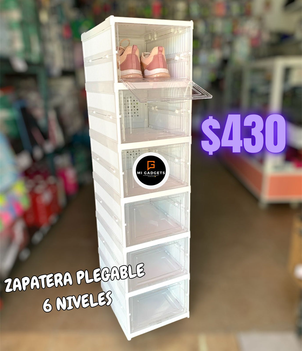 Zapatera Plegable 6 Niveles