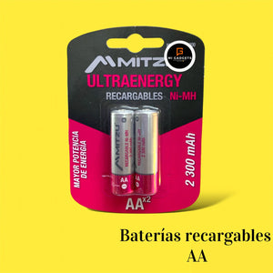 Pilas Recargables AA 2300 mAh