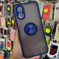 Funda Semitransparente Anillo Para Oppo A98