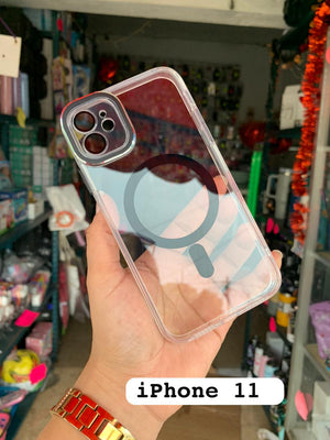 Funda Acrílico Cromado Magsaf Para Iphone 11 6.1