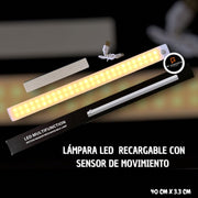 Lámpara LED con Sensor de Movimiento Recargable EM20