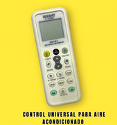 CONTROL REMOTO UNIVERSAL PARA AIRE ACONDICIONADO