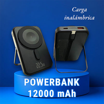 Power Bank Moreka 12000 mAh Carga Inalambrica K078