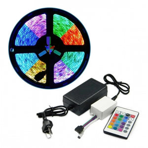 Tira Led Rgb 5 Metros Con Control LED-5050