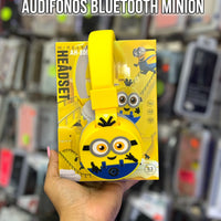 Audifonos Bluetooth Inalambricos Diadema Minion AH-806W