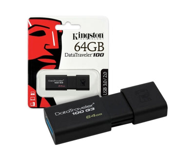 Memoria USB 64Gb Kingston DataTraveler 100 G3 USB 3.1