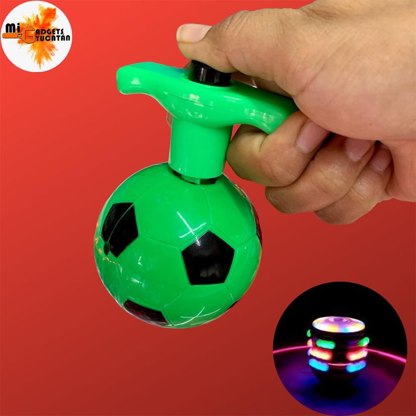 Pelota Trompo Magico Con Luz