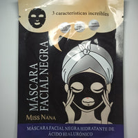 MASCARILLA NEGRA DE ACIDO HIALURONICO