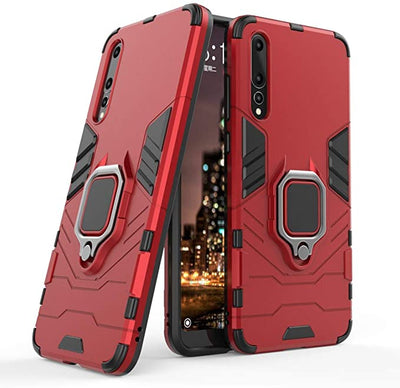 Funda Uso Rudo Anillo Huuawei P20 Pro