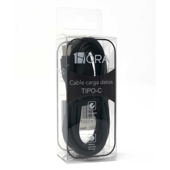 CABLE TIPO C 1HORA 1M CAB164