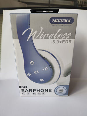 Audífonos Bluetooth Moreka ST1 5.0+EDR RADIO MP3