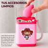 Mini Lavadora De Esponjas y Accesorios