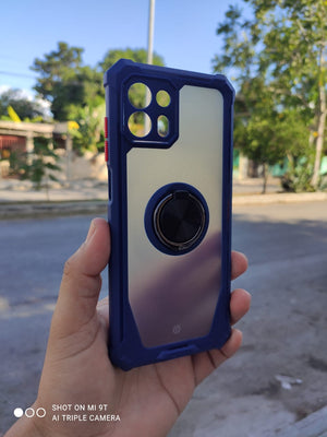 Funda Uso Rudo con Anillo Para Motorola Moto Edge 20 Lite